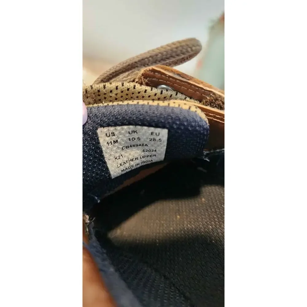 Sperry Top-Sider Brown Boat Shoes kids 11c